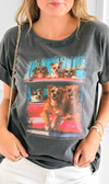 Barkside Vibes Italian Graphic Tee-110 Short Sleeve Tops-FIRSTAGE-Coastal Bloom Boutique, find the trendiest versions of the popular styles and looks Located in Indialantic, FL