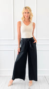 Evening Glow Flow Pant - Ash-170 Bottoms-DOE AND RAE-Coastal Bloom Boutique, find the trendiest versions of the popular styles and looks Located in Indialantic, FL