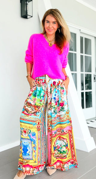 Villa Romance Riviera Italian Pants
