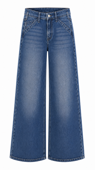 Day To Night High Rise Wide Leg Jeans