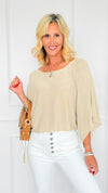 Italian Glitz Drape Poncho-Gold-110 short Sleeve Top-LY PARIS-Coastal Bloom Boutique, find the trendiest versions of the popular styles and looks Located in Indialantic, FL