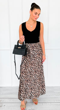 Isabella Italian Skirt- Wild Print-170 Bottoms-SEE YOU IN ROME-Coastal Bloom Boutique, find the trendiest versions of the popular styles and looks Located in Indialantic, FL