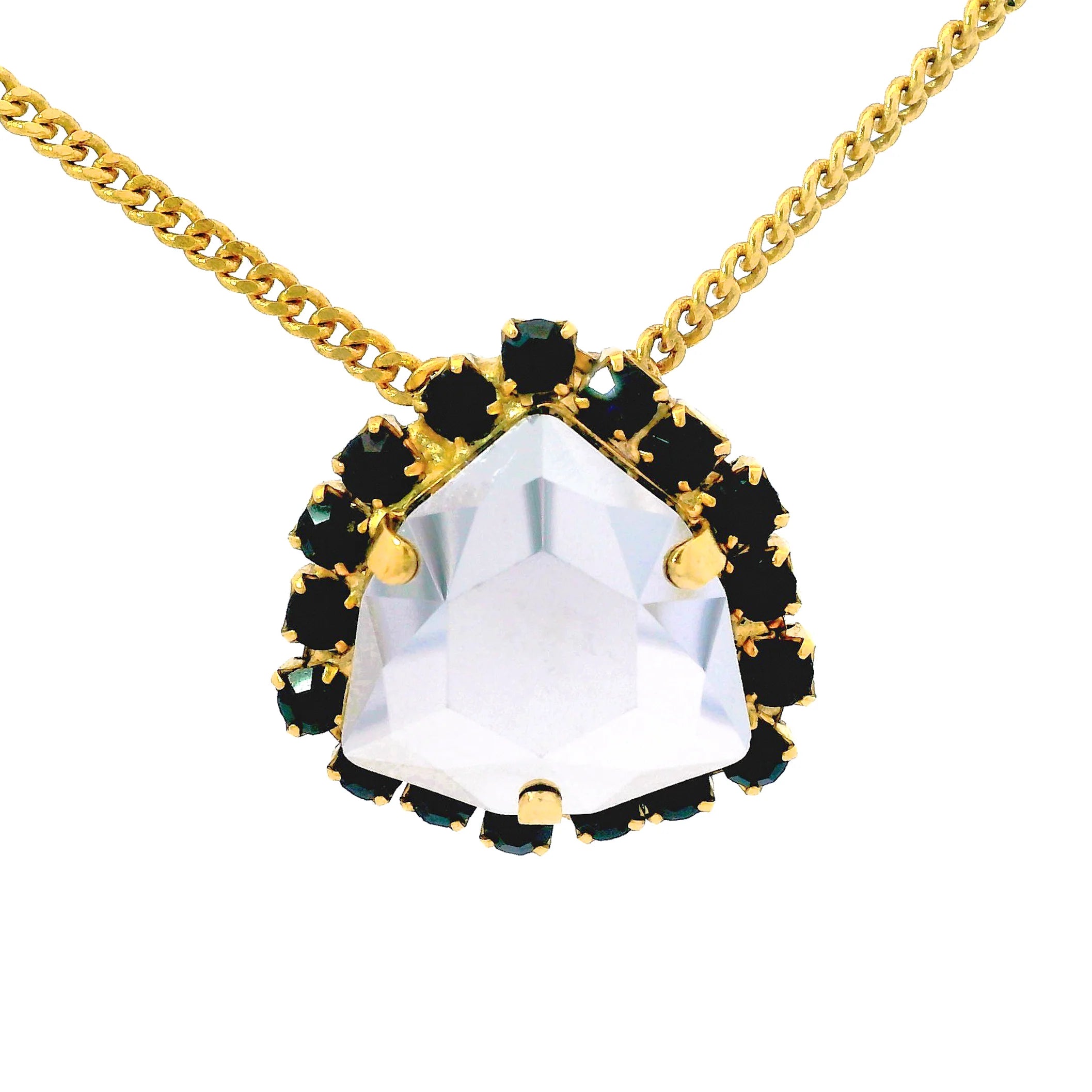 Gerda Necklace - Chrome - TOVA-230 Jewelry-TOVA-Coastal Bloom Boutique, find the trendiest versions of the popular styles and looks Located in Indialantic, FL