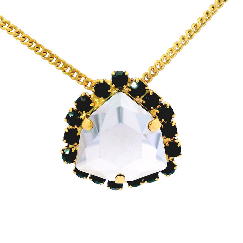 Midnight Illusion Pendant Necklace-230 Jewelry-TOVA-Coastal Bloom Boutique, find the trendiest versions of the popular styles and looks Located in Indialantic, FL