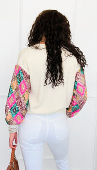 Confetti Diamonds Cardigan-150 Cardigan Layers-IT UNIQ-Coastal Bloom Boutique, find the trendiest versions of the popular styles and looks Located in Indialantic, FL