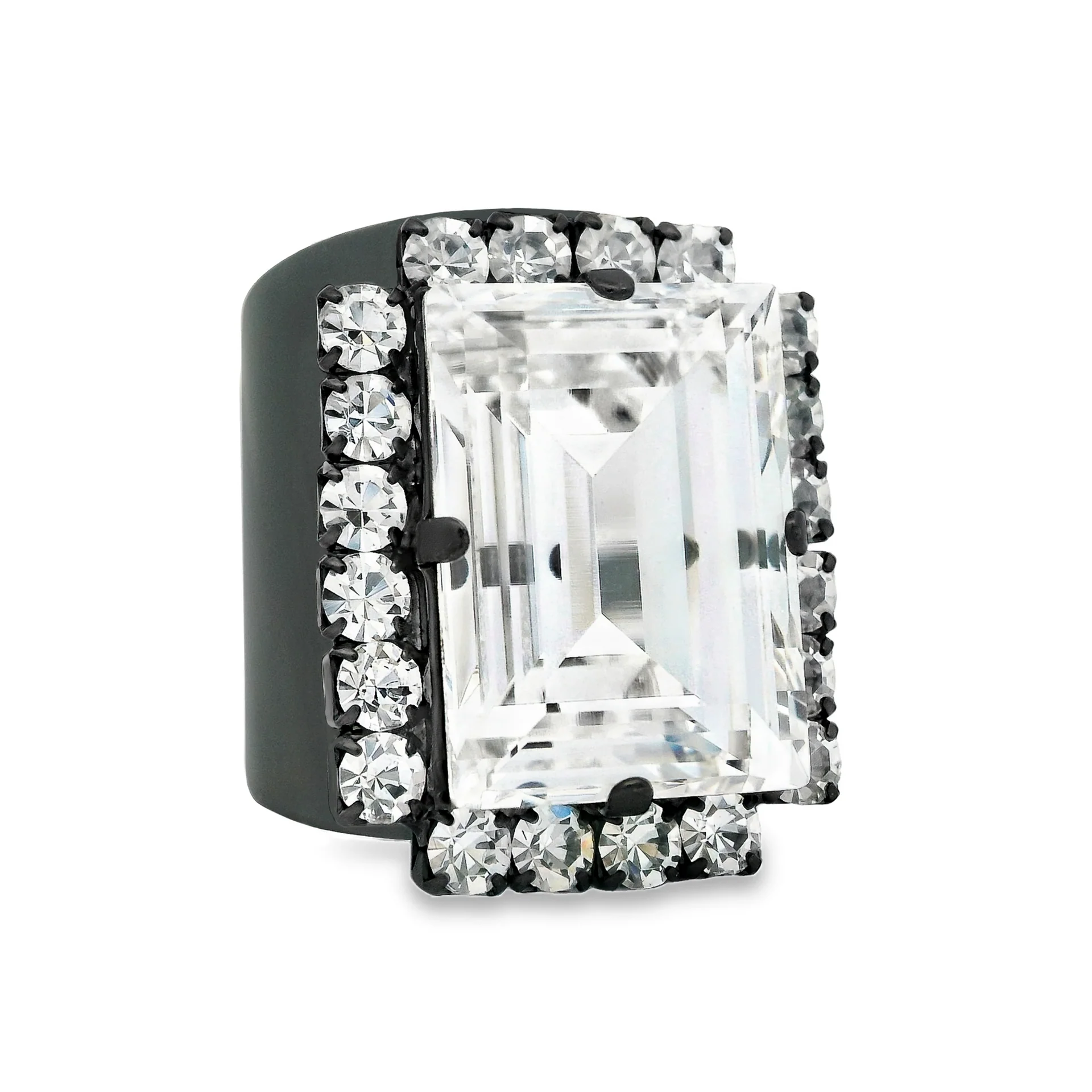 Asher Ring – Gunmetal – TOVA-230 Jewelry-TOVA-Coastal Bloom Boutique, find the trendiest versions of the popular styles and looks Located in Indialantic, FL