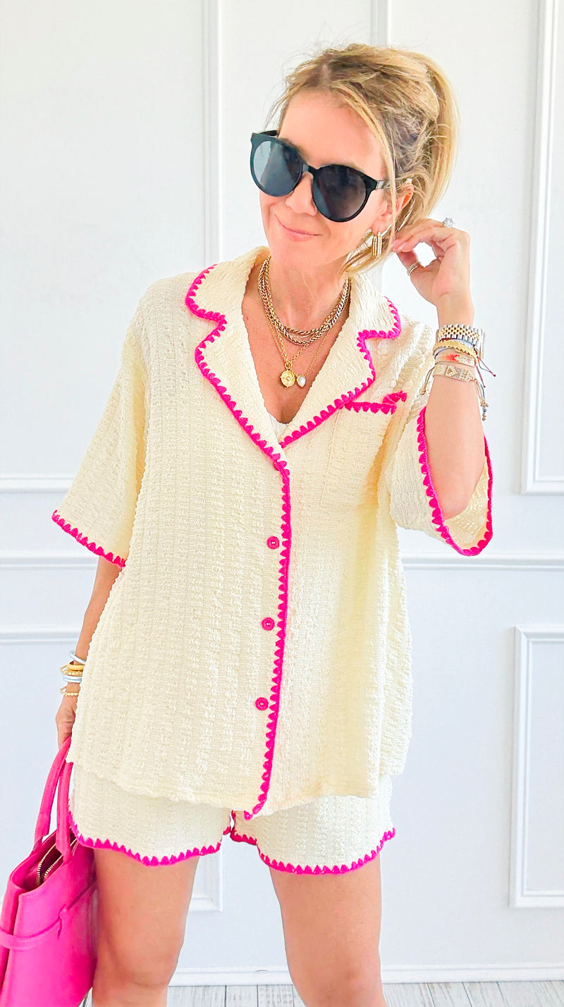 Soft Knit Lounge Set-210 Loungewear/Sets-Fantastic Fawn-Coastal Bloom Boutique, find the trendiest versions of the popular styles and looks Located in Indialantic, FL
