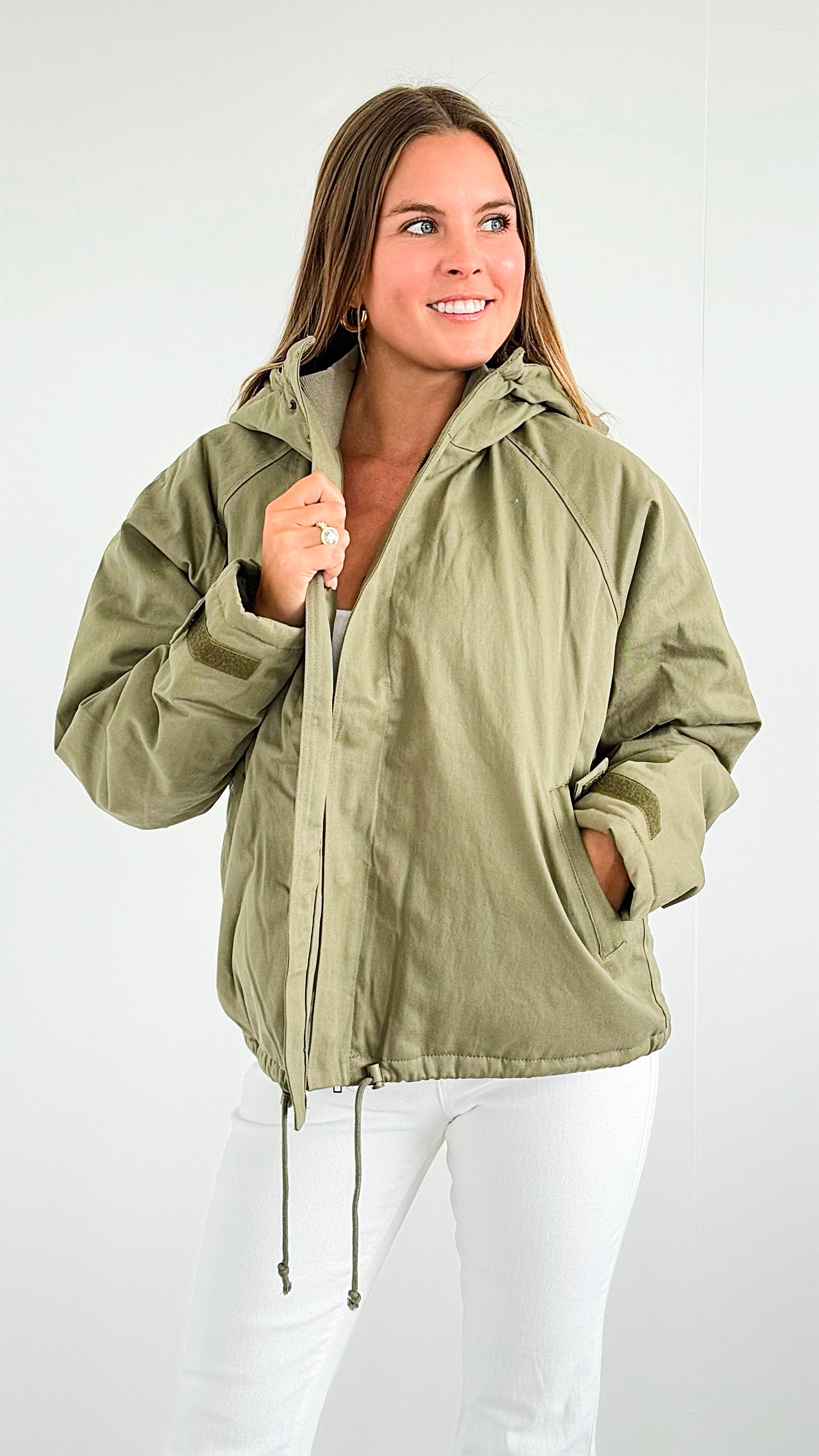 All-Weather Wanderer Jacket-160 Jackets-Veveret-Coastal Bloom Boutique, find the trendiest versions of the popular styles and looks Located in Indialantic, FL