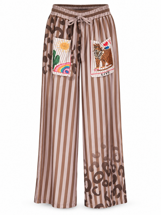 Western Whimsy Stripe Italian Pant
