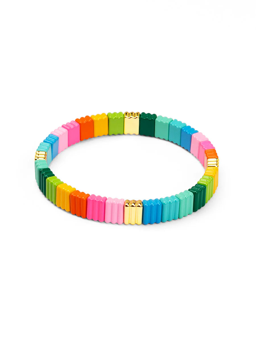 Colorful Stretch Bracelet-230 Jewelry-Zenzii-Coastal Bloom Boutique, find the trendiest versions of the popular styles and looks Located in Indialantic, FL