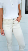 Desert Star Studded Italian Denim Pant-190 Denim-SASU UNICORN-Coastal Bloom Boutique, find the trendiest versions of the popular styles and looks Located in Indialantic, FL