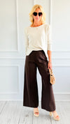 Essential Italian Flare- Leg Pant-100 Pants-STAR SRL-Coastal Bloom Boutique, find the trendiest versions of the popular styles and looks Located in Indialantic, FL