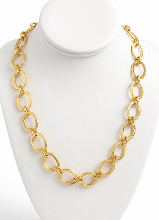 First Class Oval Toggle Necklace
