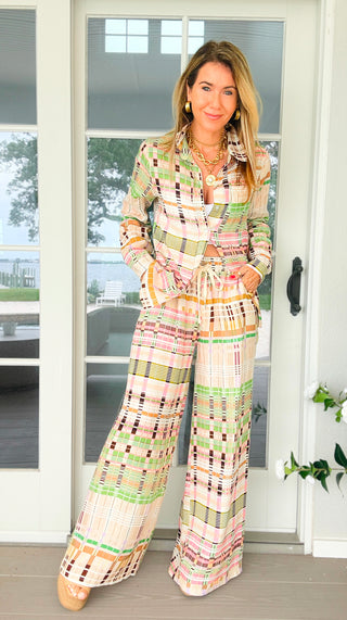 Main Street Tuscany Linen Italian Pants