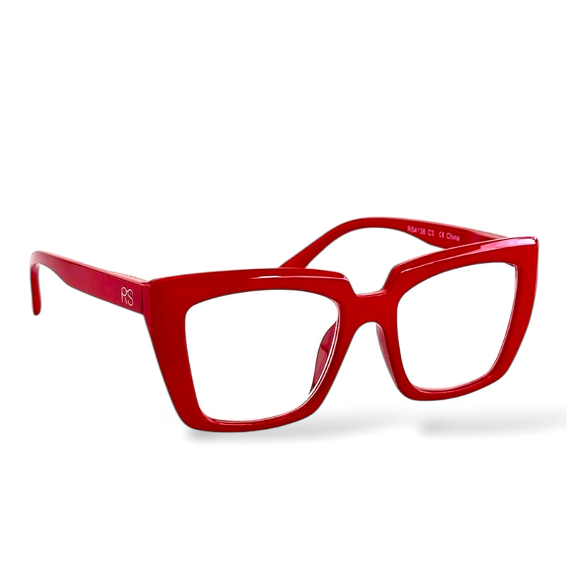 Cherry Muse Bold Frame Glasses-260 Other Accessories-rs eyeshop-Coastal Bloom Boutique, find the trendiest versions of the popular styles and looks Located in Indialantic, FL
