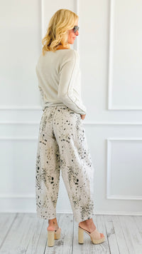 Artful Ease Relaxed Pants-170 Bottoms-Kan Can USA-Coastal Bloom Boutique, find the trendiest versions of the popular styles and looks Located in Indialantic, FL