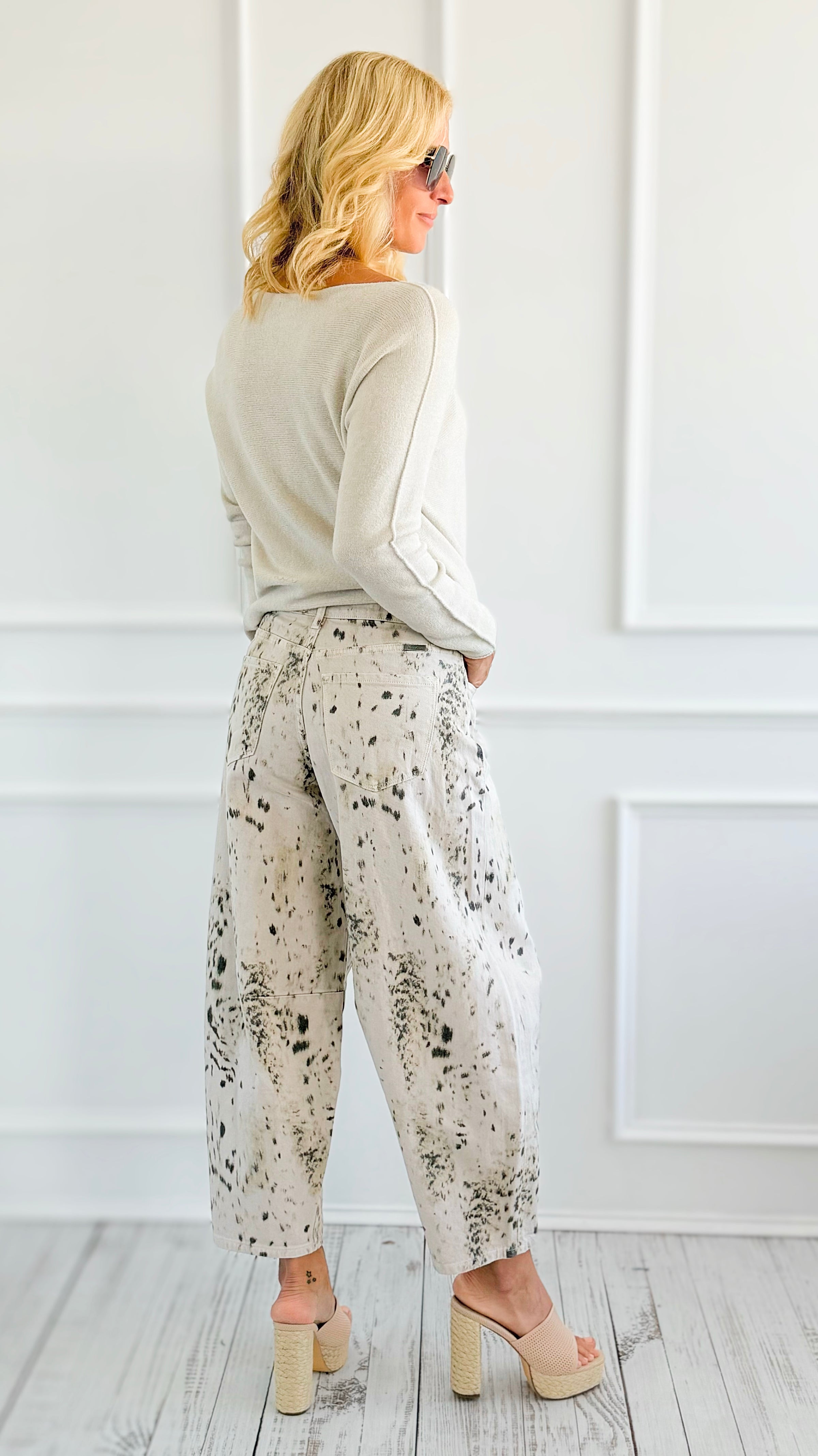 Artful Ease Relaxed Pants-170 Bottoms-Kan Can USA-Coastal Bloom Boutique, find the trendiest versions of the popular styles and looks Located in Indialantic, FL