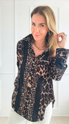 Safari Printed Top-130 Long Sleeve Tops-oddi-Coastal Bloom Boutique, find the trendiest versions of the popular styles and looks Located in Indialantic, FL