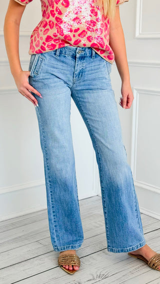 Perfectly High Rise Flare Jeans
