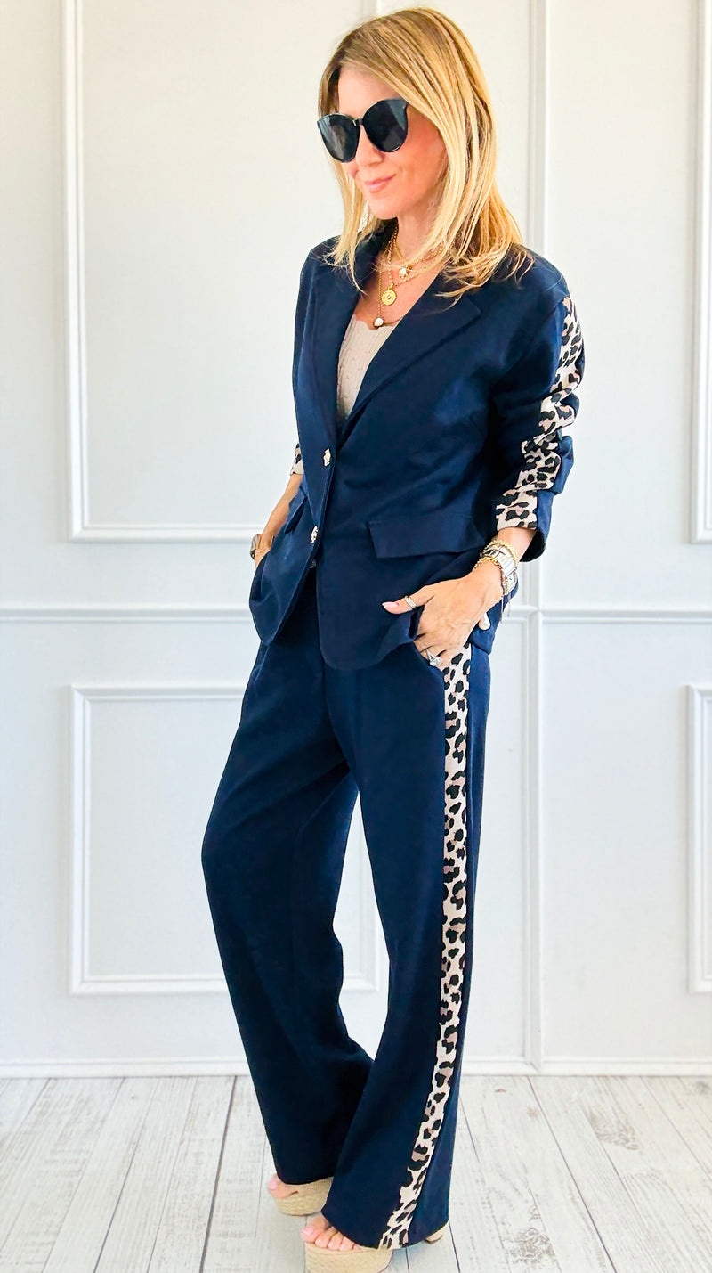 Fierce Contrast Italian Set-210 Loungewear/Sets-AMIRA-Coastal Bloom Boutique, find the trendiest versions of the popular styles and looks Located in Indialantic, FL