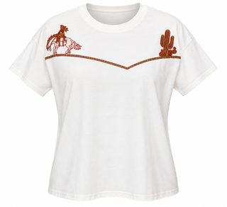Frontier Embroidered Ranch Tee