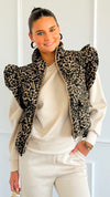 Le Puff Sauvage Vest-160 Jackets-JODIFL-Coastal Bloom Boutique, find the trendiest versions of the popular styles and looks Located in Indialantic, FL