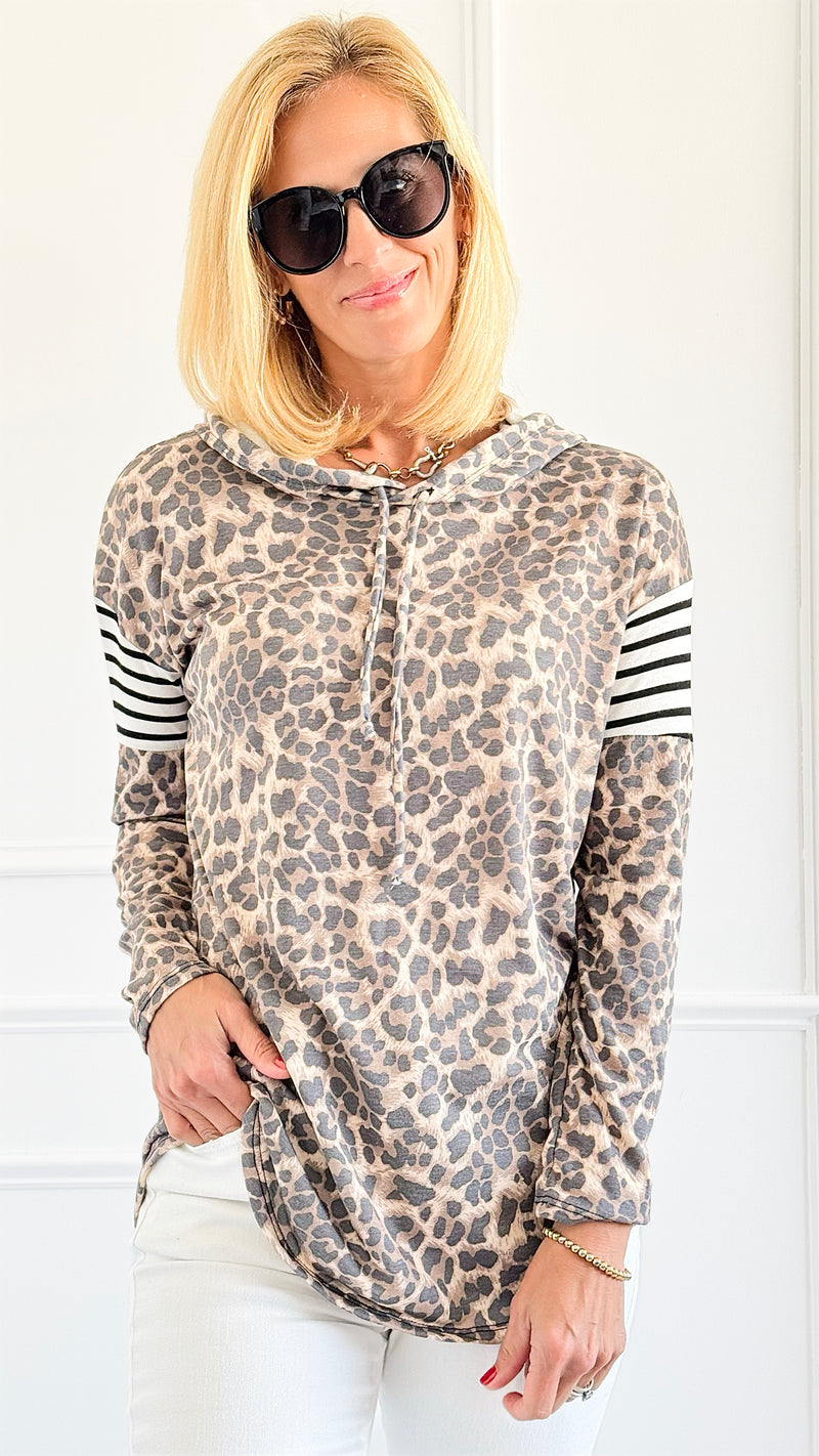 Bold Moves Patterned Top-110 Long Sleeve Tops-Heimish-Coastal Bloom Boutique, find the trendiest versions of the popular styles and looks Located in Indialantic, FL