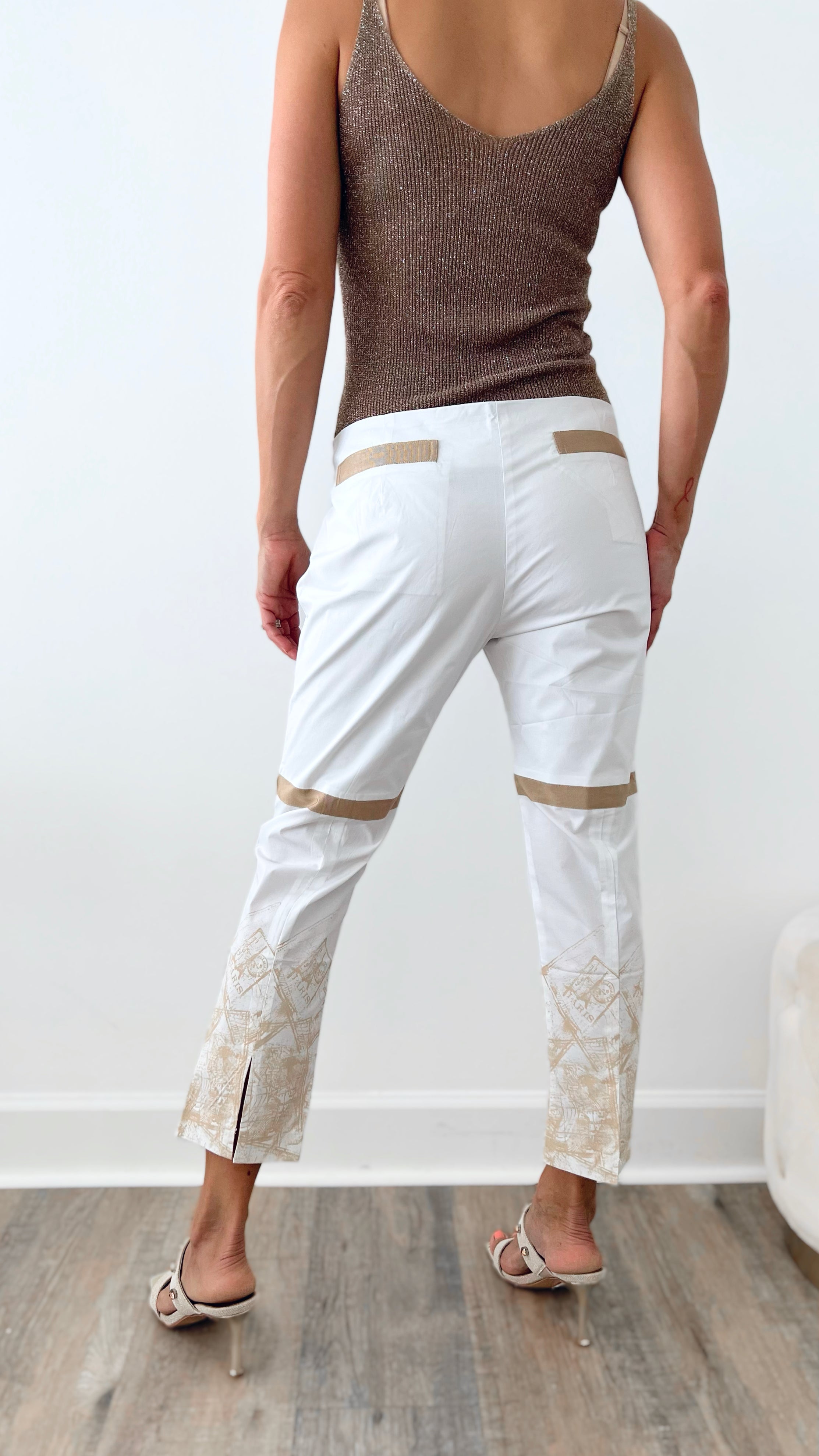 Belted Paris Pants-170 Bottoms-Zannza Couture-Coastal Bloom Boutique, find the trendiest versions of the popular styles and looks Located in Indialantic, FL