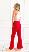 Ankle Flared Hem Statement Jeans-190 Denim-Mica Denim-Coastal Bloom Boutique, find the trendiest versions of the popular styles and looks Located in Indialantic, FL