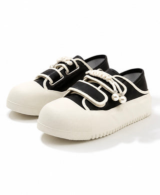Pearl Lace Sneakers