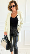 Plush Brushed Coat-Coat-Z STUDIO-Coastal Bloom Boutique, find the trendiest versions of the popular styles and looks Located in Indialantic, FL