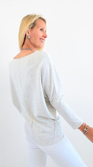 Weekend Ease Dolman Top-110 Long Sleeve Tops-Charlotte Avery-Coastal Bloom Boutique, find the trendiest versions of the popular styles and looks Located in Indialantic, FL