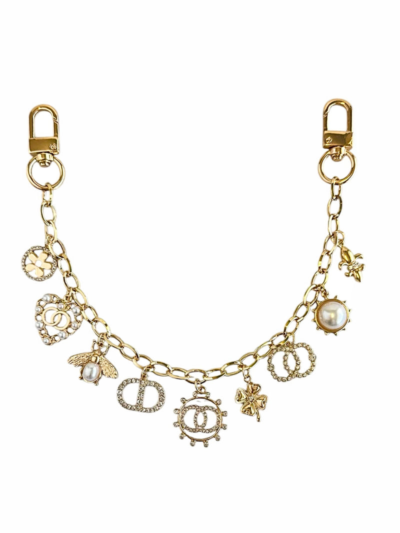 Iconic Charm Link Chain-230 Jewelry-GS JEWELRY-Coastal Bloom Boutique, find the trendiest versions of the popular styles and looks Located in Indialantic, FL