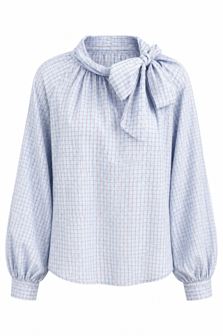 Always Appropriate Tie Neck Italian Top