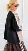 Dual Impact Italian Blazer-160 Jackets-ACQUA & LIMONE-Coastal Bloom Boutique, find the trendiest versions of the popular styles and looks Located in Indialantic, FL