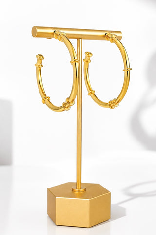 Amalfi Smooth Small Hoops Earring
