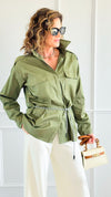 Dalmatian Dream Italian Top-110 Long Sleeve Tops-Mitica & Co-Coastal Bloom Boutique, find the trendiest versions of the popular styles and looks Located in Indialantic, FL