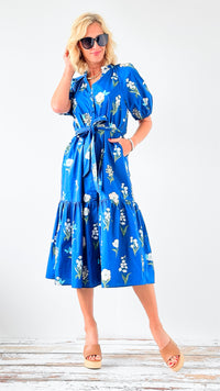 Garden Bliss Midi Dress-200 Dresses/Jumpsuits/Rompers-SUGARLIPS-Coastal Bloom Boutique, find the trendiest versions of the popular styles and looks Located in Indialantic, FL