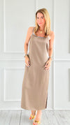 Island Escape Rope Strap Dress-200 Dresses/Jumpsuits/Rompers-things between-Coastal Bloom Boutique, find the trendiest versions of the popular styles and looks Located in Indialantic, FL