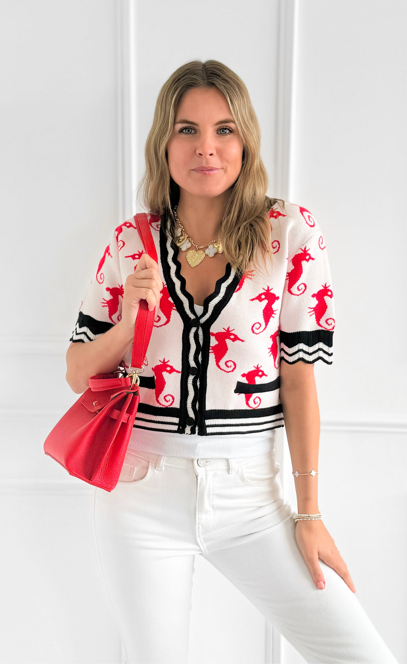 Country Club Check Cardigan-150 Cardigans/Layers-Sweet Generis-Coastal Bloom Boutique, find the trendiest versions of the popular styles and looks Located in Indialantic, FL
