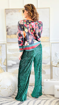 Drift Pleated Pants-100 Pants-GLAM-Coastal Bloom Boutique, find the trendiest versions of the popular styles and looks Located in Indialantic, FL