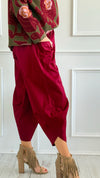 Relax & Go Italian Barrel Pant-100 Pants-VANESSA-Coastal Bloom Boutique, find the trendiest versions of the popular styles and looks Located in Indialantic, FL