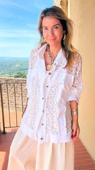 Bloom & Grace Italian Lace Jacket
