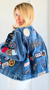 Vintage Rebel Embellished Jacket-160 Jackets-SALT-Coastal Bloom Boutique, find the trendiest versions of the popular styles and looks Located in Indialantic, FL