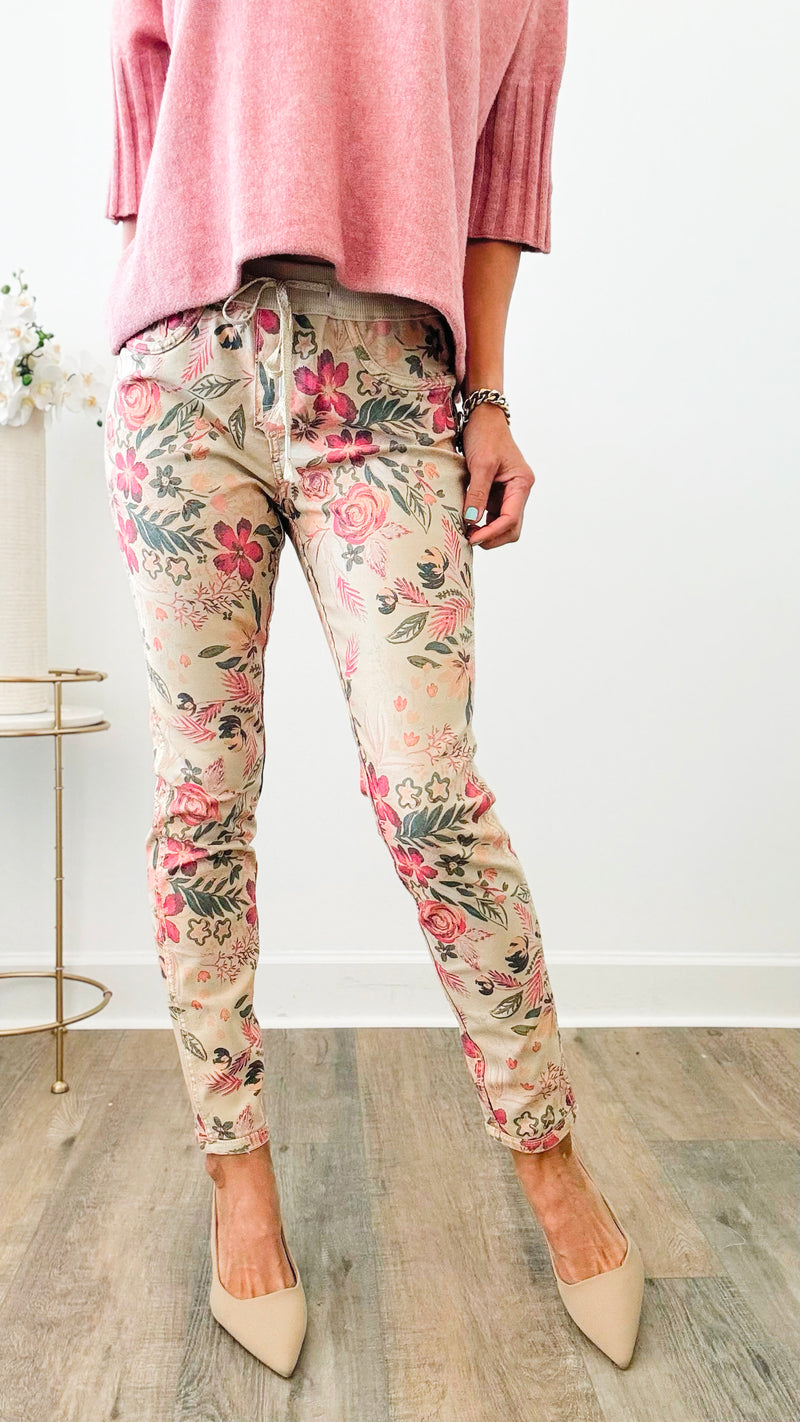 Garden Grove Reversible Italian Pant-180 Joggers-Germany-Coastal Bloom Boutique, find the trendiest versions of the popular styles and looks Located in Indialantic, FL
