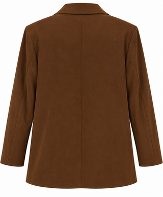 Suede Touch Tailored Blazer