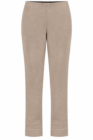 Classic Straight Leg Pants - Beige