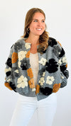 Bloomed Perfection Button-Up Jacket-160 Jackets-Veveret-Coastal Bloom Boutique, find the trendiest versions of the popular styles and looks Located in Indialantic, FL