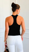 Second Skin Butter Racer Back Tank-00 Sleevless Tops-Rae Mode-Coastal Bloom Boutique, find the trendiest versions of the popular styles and looks Located in Indialantic, FL