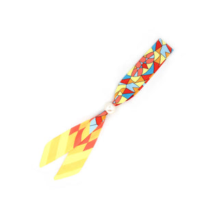 Kaleidoscope Printed Pull Through Scarf - BC Handbags-260 Other Accessories-BC Handbags-Coastal Bloom Boutique, find the trendiest versions of the popular styles and looks Located in Indialantic, FL